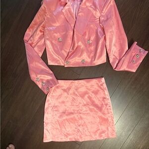 Forever 21 Pink Satin Garment